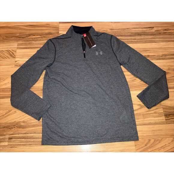 Men's Under Armour NEW 2.0 Tech 1/2 Zip Pullover dri-fit shirt Small Gray - Picture 1 of 5